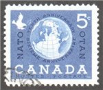 Canada Scott 384 Used